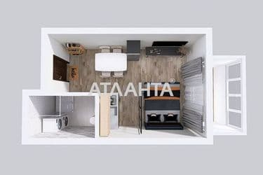 1-room apartment apartment by the address st. Bocharova gen (area 23,1 m²) - Atlanta.ua - photo 23
