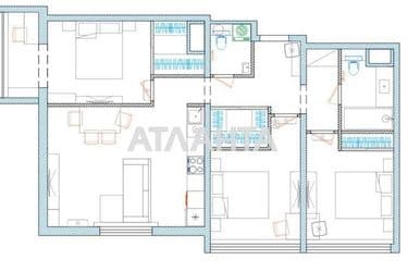3-rooms apartment apartment by the address st. Zhemchuzhnaya (area 81,4 m²) - Atlanta.ua - photo 48