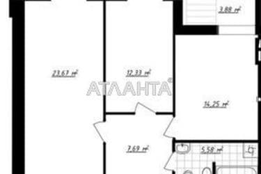 2-rooms apartment apartment by the address st. Sakharova (area 67,4 m²) - Atlanta.ua - photo 16