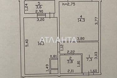 1-room apartment apartment by the address st. Varnenskaya (area 45 m²) - Atlanta.ua - photo 23
