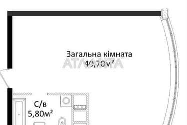 1-room apartment apartment by the address st. Gagarina pr (area 46,5 m²) - photo 38 1-room apartment apartment by the address st. Gagarina pr (area 46,5 m²) - Atlanta.ua - photo 38