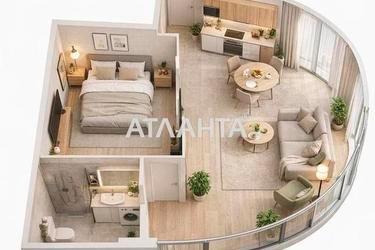 1-кімнатна квартира за адресою Гагаріна пр. (площа 46,5 м²) - Atlanta.ua - фото 40