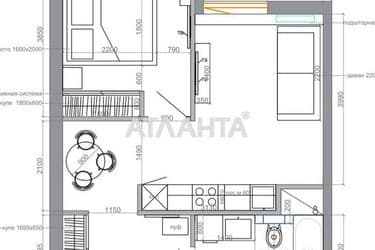 2-rooms apartment apartment by the address st. Krasnova (area 44 m²) - Atlanta.ua - photo 67