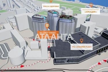 1-room apartment apartment by the address st. Gagarinskoe plato (area 31,3 m²) - Atlanta.ua - photo 10