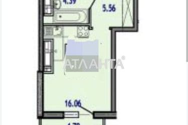 1-room apartment apartment by the address st. Topolinnyy per (area 33 m²) - Atlanta.ua - photo 14