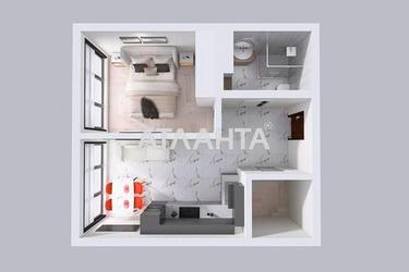 1-комнатная квартира по адресу ул. Дружбы народов (площадь 43,9 м²) - Atlanta.ua - imageAlt 44