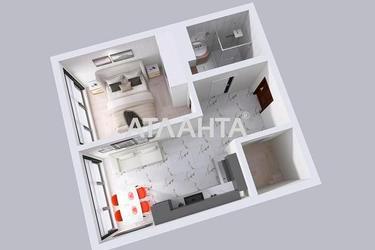 1-комнатная квартира по адресу ул. Дружбы народов (площадь 43,9 м²) - Atlanta.ua - imageAlt 48