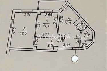 2-rooms apartment apartment by the address st. Srednefontanskaya (area 60,5 m²) - Atlanta.ua - photo 24