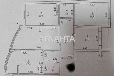 4+-rooms apartment apartment by the address st. Armeyskaya Leninskogo batalona (area 111,3 m²) - Atlanta.ua - photo 16