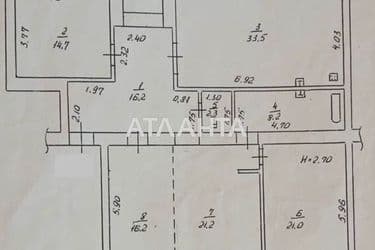 3-rooms apartment apartment by the address st. Pedagogicheskaya (area 141 m²) - Atlanta.ua - photo 48