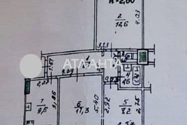 3-rooms apartment apartment by the address st. Nebesnoy Sotni pr Zhukova marsh pr Leninskoy iskry pr (area 62,8 m²) - Atlanta.ua - photo 31