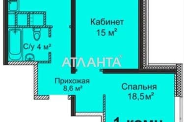 2-комнатная квартира по адресу ул. Варненская (площадь 58 м²) - Atlanta.ua - фото 44