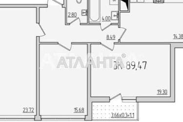2-комнатная квартира по адресу ул. Генуэзская (площадь 89,4 м²) - Atlanta.ua - фото 31