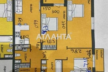 3-rooms apartment apartment by the address st. Truskavetskaya ul (area 80,3 m²) - Atlanta.ua - photo 12