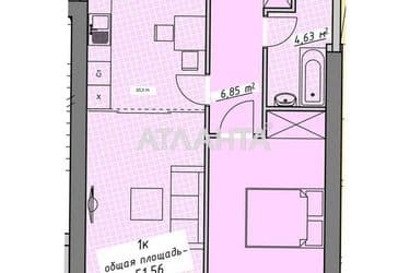 2-rooms apartment apartment by the address st. Kurortnyy per (area 52 m²) - Atlanta.ua - photo 9