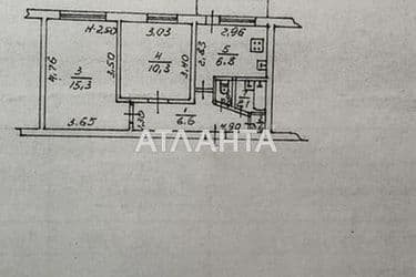 2-rooms apartment apartment by the address st. Marselskaya (area 44 m²) - Atlanta.ua - photo 22
