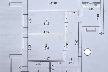 3-rooms apartment apartment by the address st. Bogolyubova (area 81,3 m²) - Atlanta.ua - photo 53