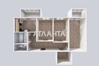 3-rooms apartment apartment by the address st. Bogolyubova (area 81,3 m²) - Atlanta.ua - photo 58