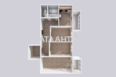 3-rooms apartment apartment by the address st. Bogolyubova (area 81,3 m²) - Atlanta.ua - photo 59