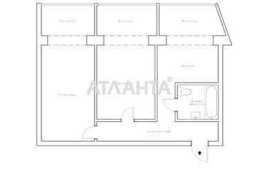 2-rooms apartment apartment by the address st. Geroev Krut Tereshkovoy (area 53,4 m²) - Atlanta.ua - photo 64