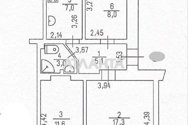 3-rooms apartment apartment by the address st. Matrosskiy spusk (area 52 m²) - Atlanta.ua - photo 38