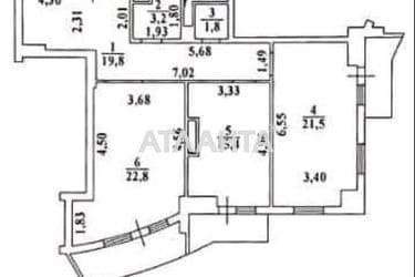 2-rooms apartment apartment by the address st. Lyustdorfskaya dor Chernomorskaya dor (area 96 m²) - Atlanta.ua - photo 14