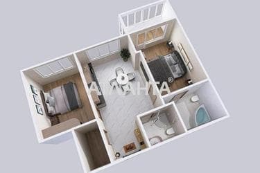 2-rooms apartment apartment by the address st. Varnenskaya (area 68 m²) - Atlanta.ua - photo 19