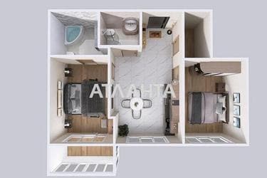 2-rooms apartment apartment by the address st. Varnenskaya (area 68 m²) - Atlanta.ua - photo 21