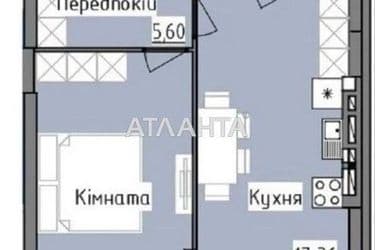 1-room apartment apartment by the address st. Roksolyani (area 49,1 m²) - Atlanta.ua - photo 8