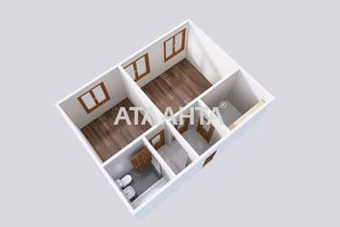 2-rooms apartment apartment by the address st. Bazarnaya Kirova (area 32 m²) - Atlanta.ua - photo 31