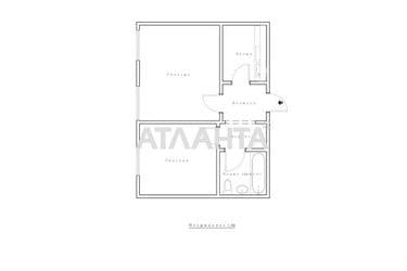 2-rooms apartment apartment by the address st. Bazarnaya Kirova (area 32 m²) - Atlanta.ua - photo 35