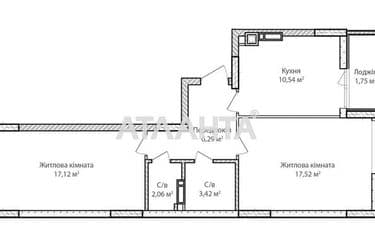 2-rooms apartment apartment by the address st. Dostoevskogo (area 595 m²) - Atlanta.ua - photo 32