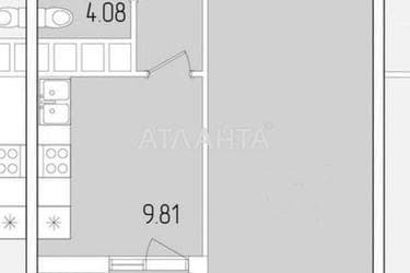 1-кімнатна квартира за адресою вул. Краснова (площа 42,5 м²) - Atlanta.ua - фото 15