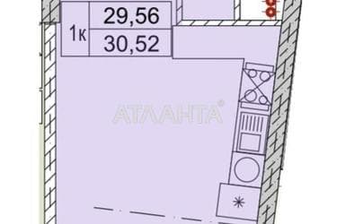 1-кімнатна квартира за адресою вул. Чубаївська (площа 30,5 м²) - Atlanta.ua - фото 32