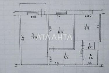 2-rooms apartment apartment by the address st. Gvardeyskaya (area 54 m²) - Atlanta.ua - photo 24