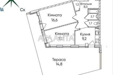 1-room apartment apartment by the address st. Paustovskogo (area 66,9 m²) - Atlanta.ua - photo 10