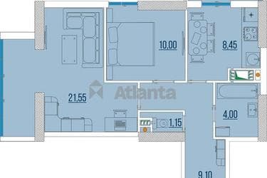 2-комнатная квартира по адресу ул. Бугаевская (площадь 58 м²) - Atlanta.ua - фото 29