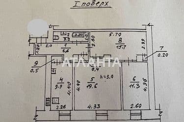 2-rooms apartment apartment by the address st. Evreyskaya Bebelya (area 67,4 m²) - Atlanta.ua - photo 22