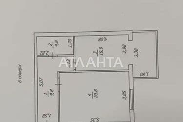 1-room apartment apartment by the address st. Sofievskaya (area 54,3 m²) - Atlanta.ua - photo 28