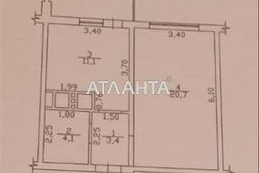 1-room apartment apartment by the address st. Srednefontanskaya (area 40,7 m²) - Atlanta.ua - photo 30