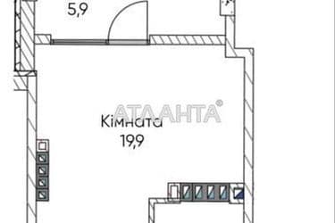 1-room apartment apartment by the address st. Paustovskogo (area 30 m²) - Atlanta.ua - photo 10