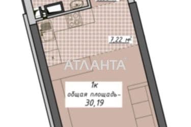 1-room apartment apartment by the address st. Kurortnyy per (area 30 m²) - Atlanta.ua - photo 14