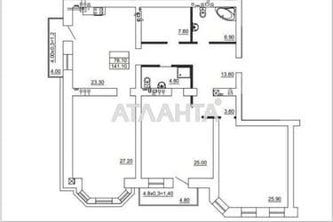 3-rooms apartment apartment by the address st. Litvaka Borisa Zaslavskogo (area 141 m²) - Atlanta.ua - photo 19