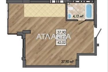 1-room apartment apartment by the address st. Nikolaevskaya (area 42,0 m²) - Atlanta.ua - photo 14