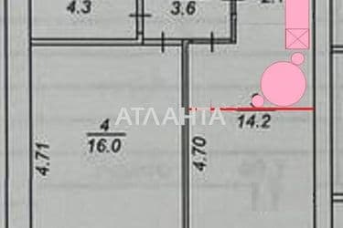 1-room apartment apartment by the address st. Promyshlennaya (area 41 m²) - Atlanta.ua - photo 46