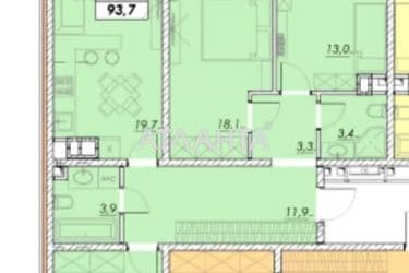 3-rooms apartment apartment by the address st. Prokhorovskaya Khvorostina (area 97,3 m²) - Atlanta.ua - photo 12