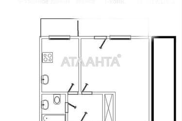 1-room apartment apartment by the address st. Glushko ak pr Dimitrova pr (area 33,6 m²) - Atlanta.ua - photo 18