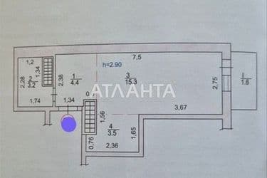 1-room apartment apartment by the address st. Genuezskaya (area 30 m²) - Atlanta.ua - photo 28