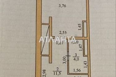 1-room apartment apartment by the address st. Gagarinskoe plato (area 43,9 m²) - Atlanta.ua - photo 27