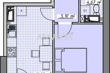 1-room apartment apartment by the address st. Kurortnyy per (area 38 m²) - Atlanta.ua - photo 36